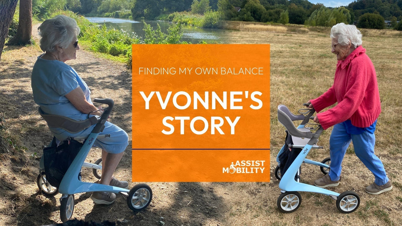 Finding My Own Balance: Yvonne's Story of Loss, Independence and her byACRE Rollator