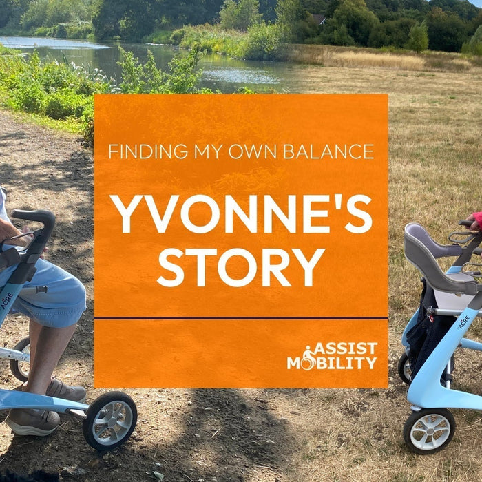Finding My Own Balance: Yvonne's Story of Loss, Independence and her byACRE Rollator