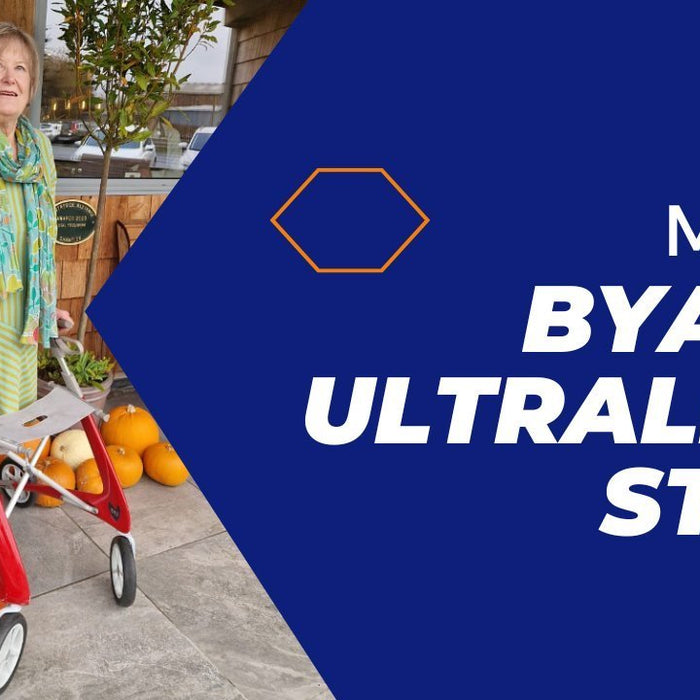 Mary's byACRE Ultralight rollator story