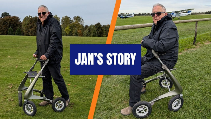 Jan's blog article on how byACRE Overland rollator