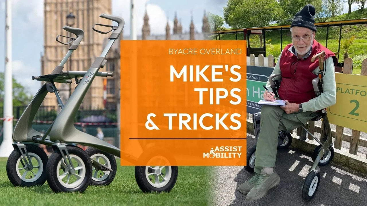 Mike's Handy Tips for the byACRE Overland Rollator