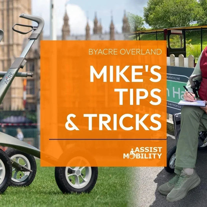 Mike's Handy Tips for the byACRE Overland Rollator