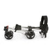 2 way folding rollator for fitting into boots of cars or cupboards