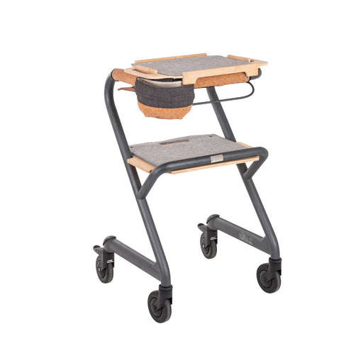Indoor rollator with multi directional wheels available at Assist Mobility