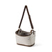 Scandinavian Butler grey bag with leatherette trim and carrying handle