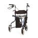 Drive Triwalker in blue with bag, seat and backrest