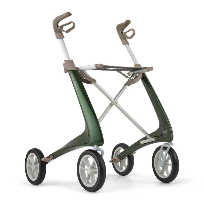 byACRE Carbon Ultralight Rollator in British Racing Green | Assist Mobility