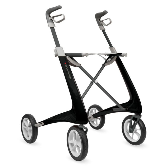 byAcre Carbon Ultralight rollator in Carbon black lightest rollator