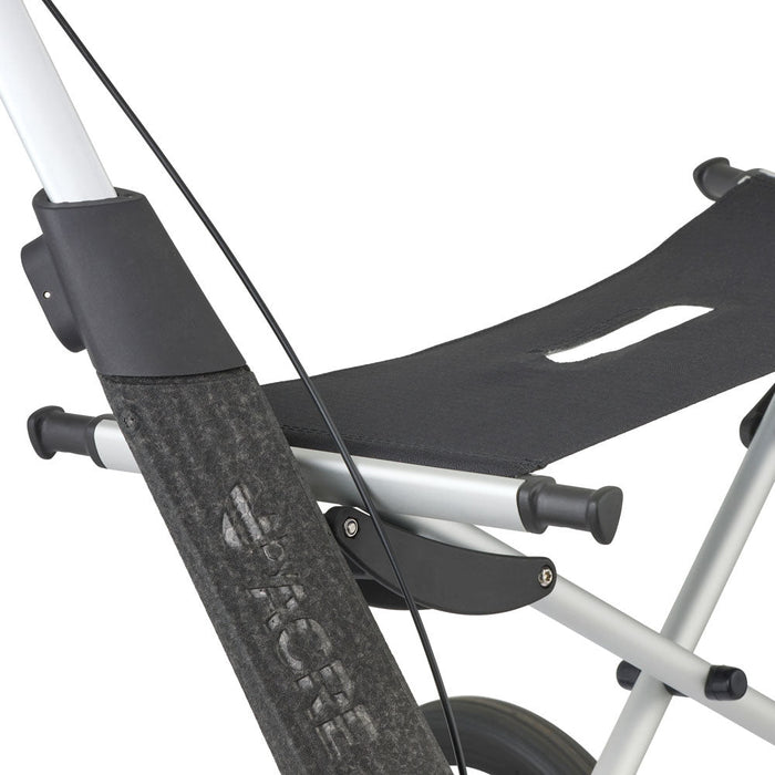 Close up of the Granite Black EPP frame of the byACRE Nordic Pioneer 