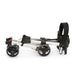 2 way folding rollator for fitting into boots of cars or cupboards