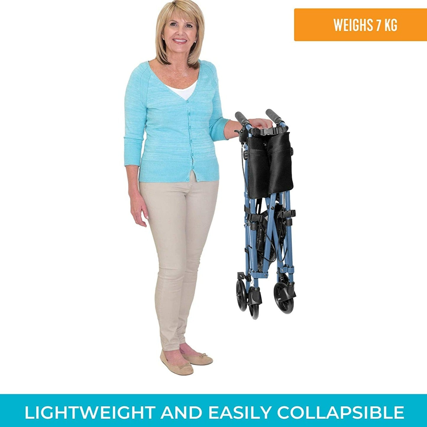 Lightweight Folding Rollators with Seats | Assist UK — Assist Mobility
