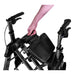 Easy handle to pull up to close the HD rollator