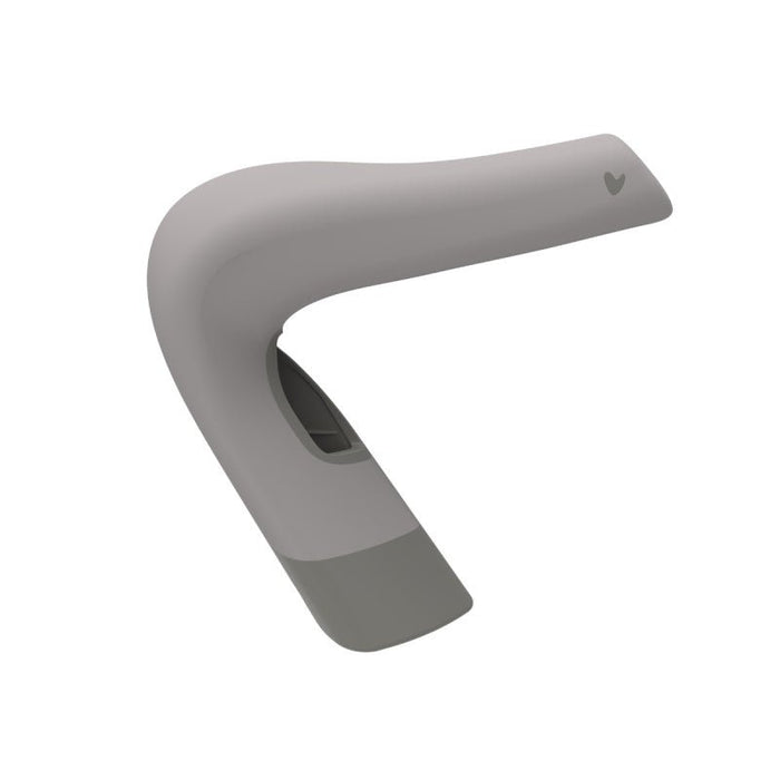 Handle for byACRE Overland.  Dark grey with the small byACRE logo on the side. 
