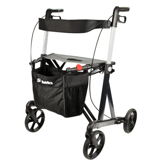 Mobilex Buffalo Bariatric Rollator side view