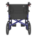 Rear view of the Rehasense ICON 35 BX wheelchair