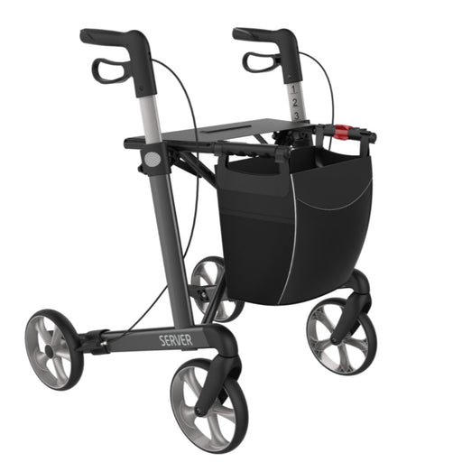 Server shown in Sober Grey