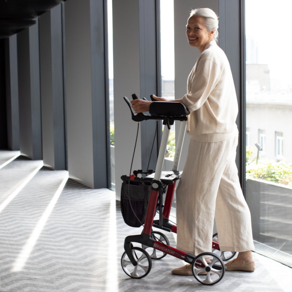 Rehasense Server W / Navigator Rollator | Assist Mobility
