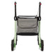 The rear and bag of the Rollz Air Rollator in Mint Green