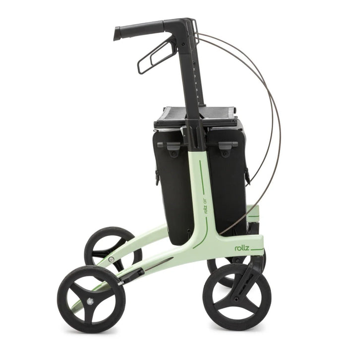 The profile of the Rollz Air Rollator in Mint Green