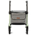 The front and bag of the Rollz Air Rollator in Mint Green