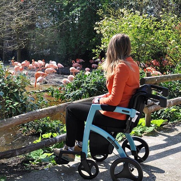 Rollz Motion Combined Rollator and Wheelchair