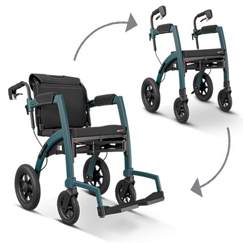 Rollz Motion Performance All Terrain Combined Rollator and Wheelchair