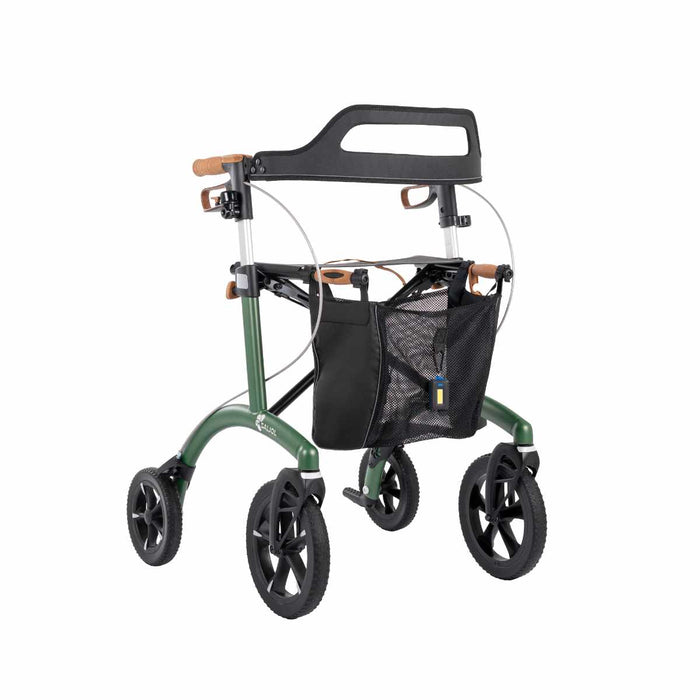 Saljol Allround rollator in Forest Green at Assist Mobility