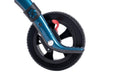 Close of up a grinding brake on a rollator