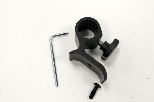 Adjustment to convert to a one handed brake on a Rollator
