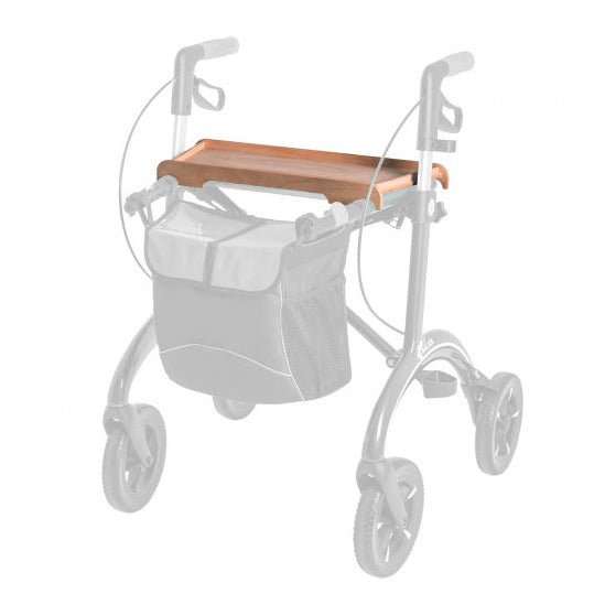 Beech tray for Saljol carbon rollator