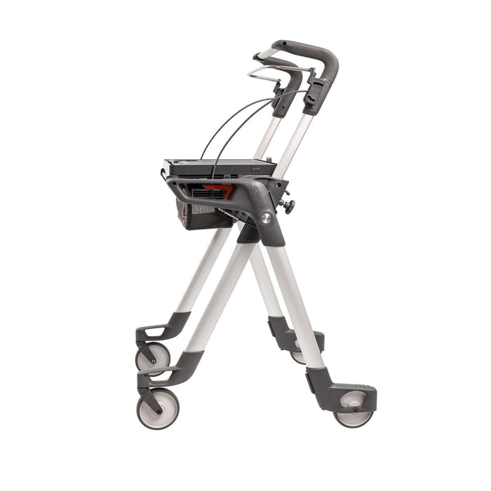 Topro Hestia indoor rollator view from side.