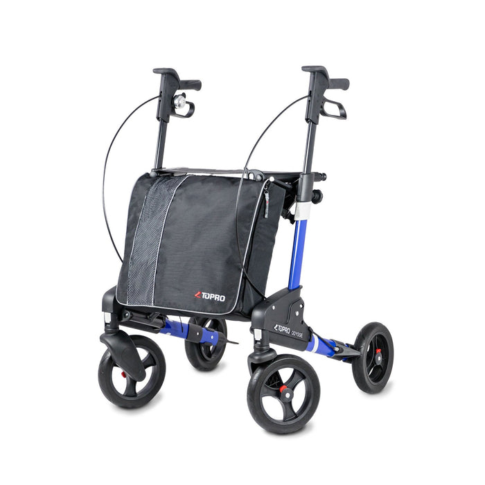 Topro Odysse Rollator ultra marine side profile