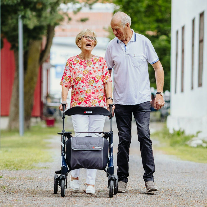 Couple out for a stroll with the Topro Pegasus