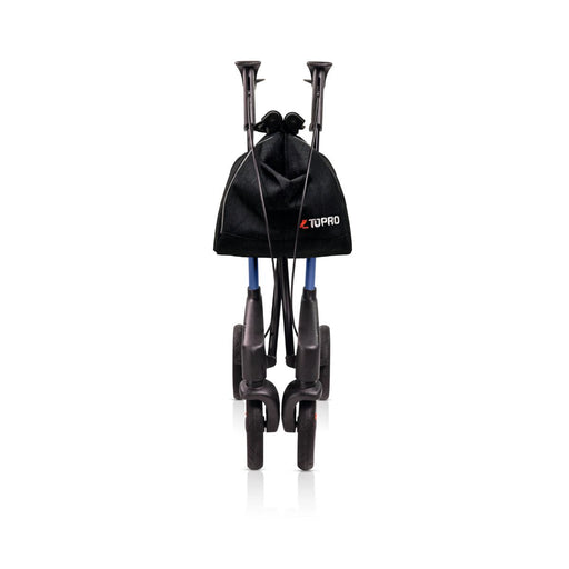 Topro Troja 5G in Blue folded neatly,  including the bag