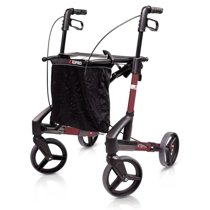 The Topro Troja Original Black Series in Red, side view.
