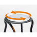 Trust Care Let's Frisbee Shower Stool with Swivel Seat