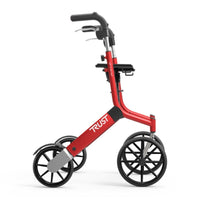 Trust Care Let's Go Out Rollator in Red | Assist Mobility
