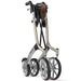 Trust care Lets Go Out Rollator in a folded position.
