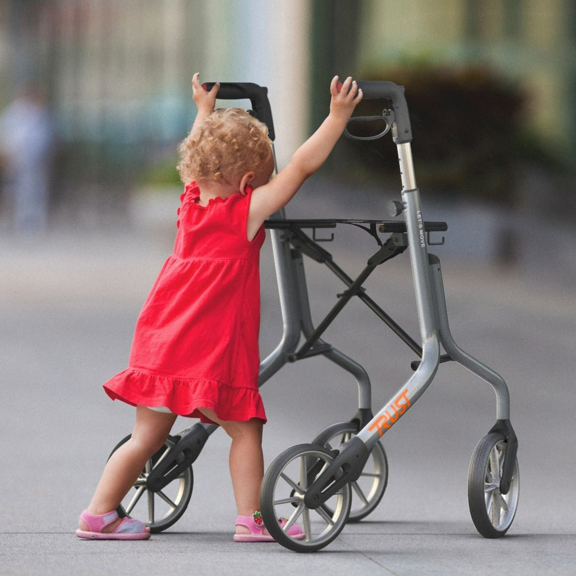 Quick Move Rollater Trust Care Lets Move Rollator | Assist Mobility