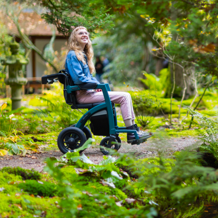 Rollz Motion Performance All Terrain Combined Rollator and Wheelchair