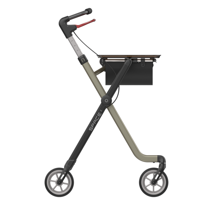 Rehasense Space I indoor rollator side view