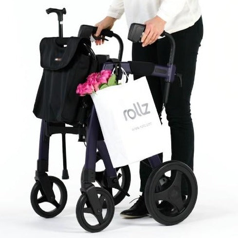 Rollz 3 in one package showing shopping being transported