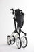 Trust Care Let's Go Out Rollator in Beige/Silver folded | Assist Mobility 