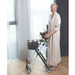 Rehasense Space I indoor rollator lady transporting her items around the house