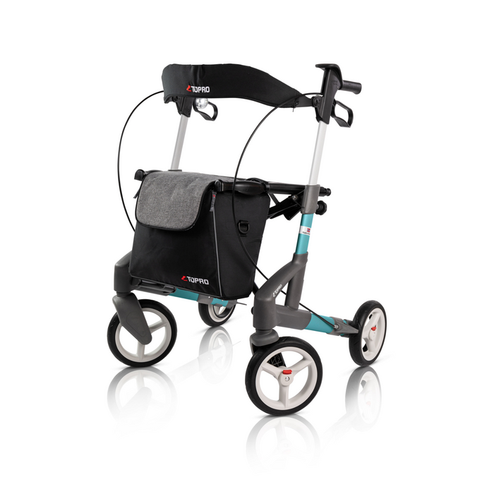 Topro Troja 5G in Turquoise with backrest